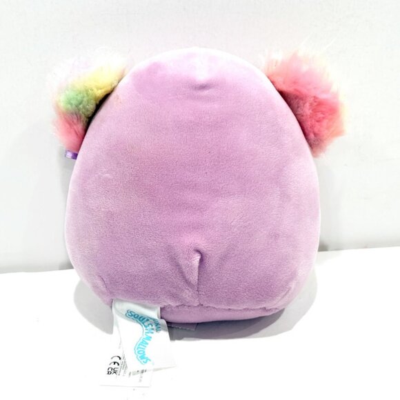 Renate the Koala, "Be Kind", Lavender with Rainbow Ears, 5 Inch - Picture 3 of 5